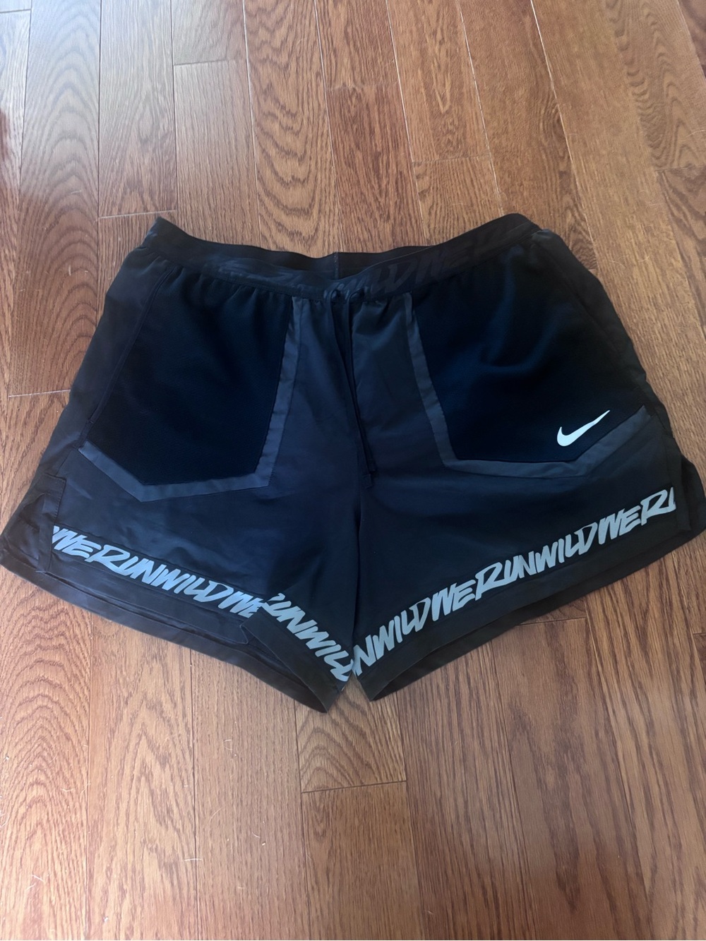 Nike Flex Stride Wild Run Dri-FIT Running Shorts Men’s Large Black CU5713-010